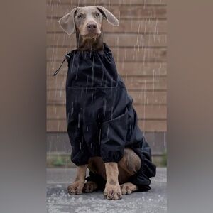 🖤 NWT Canada Pooch The Slush Suit Size 26 55-65 lb black water resistant
